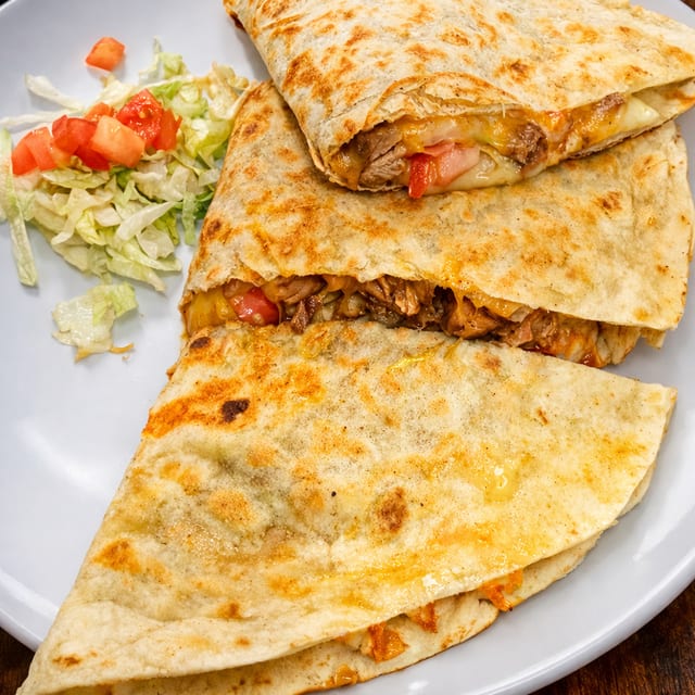 Traditional Quesadilla.