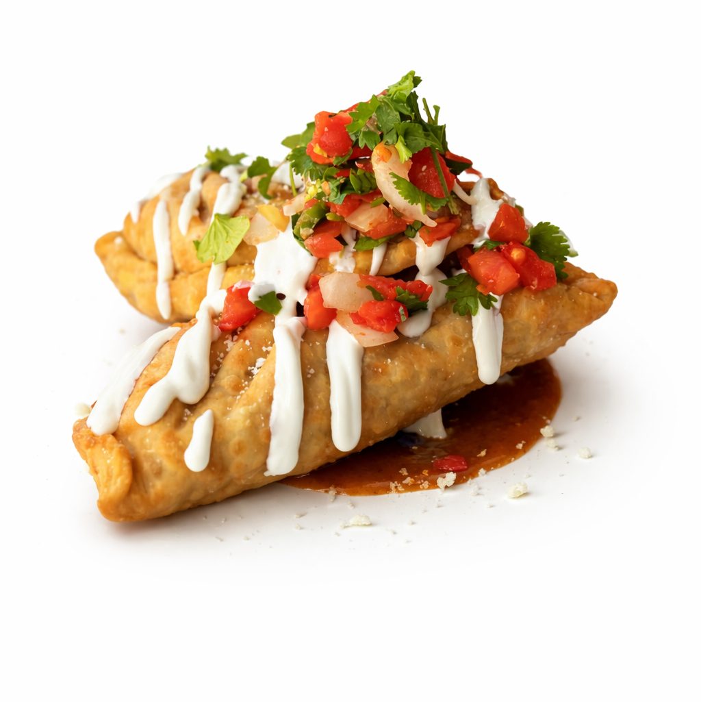 Chicken Chorizo Empanada.
