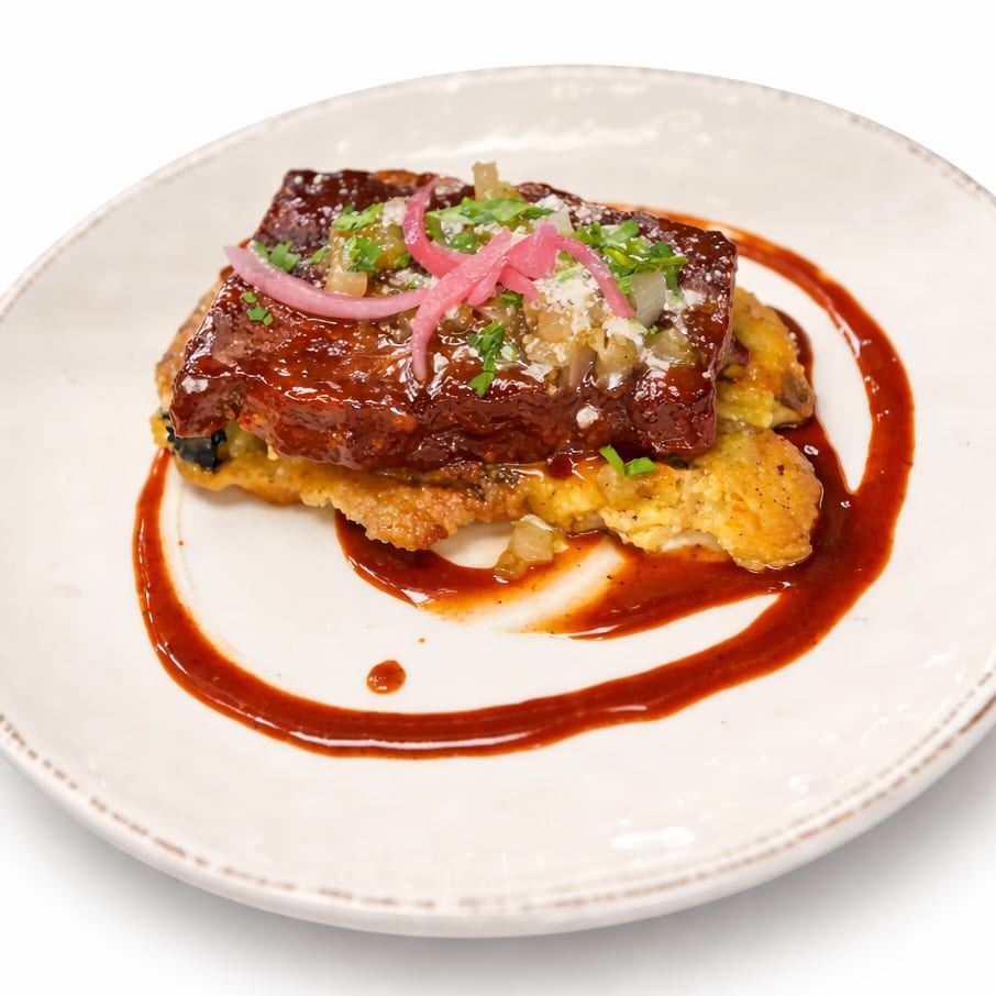 Crispy Pastor Pork Belly.