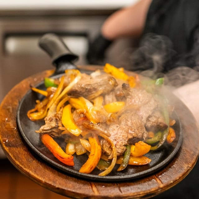 Steak Fajitas.
